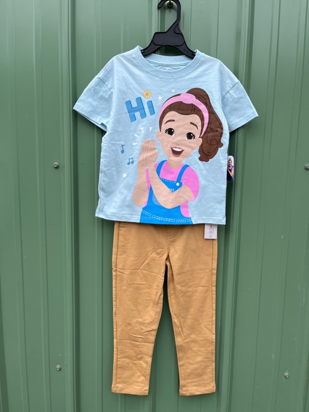 Tucker Girls Ms Rachel T-Shirt & Pants 2-Piece Set Size 5T
